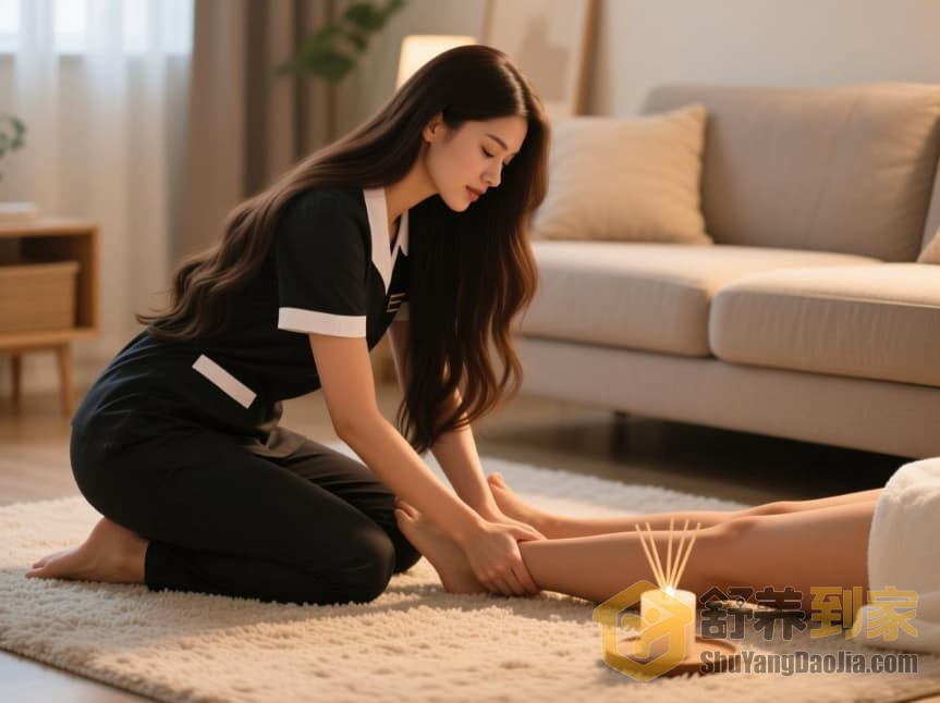 下雪天道路结冰不想出门？舒养到家按摩技师，把专业养生按摩送到你家客厅